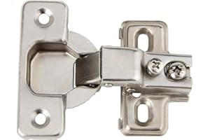 Silverline Face Frame Concealed Euro 105Deg Self Closing Compact Cabinet Hinges (6 Pack)
