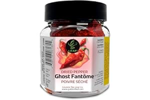 Whole Dried Ghost Pepper Pods (Bhut Jolokia) - 8 Whole Pods