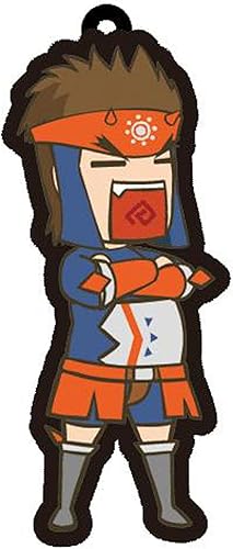 Amazon Co Jp モンスターハンター モンハン日記 ぎりぎりアイルー村 ラバーキーチェーン 教官 ホビー 通販