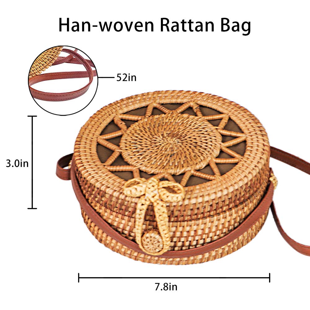 Round Rattan Crossbody Bag Literacy Basics