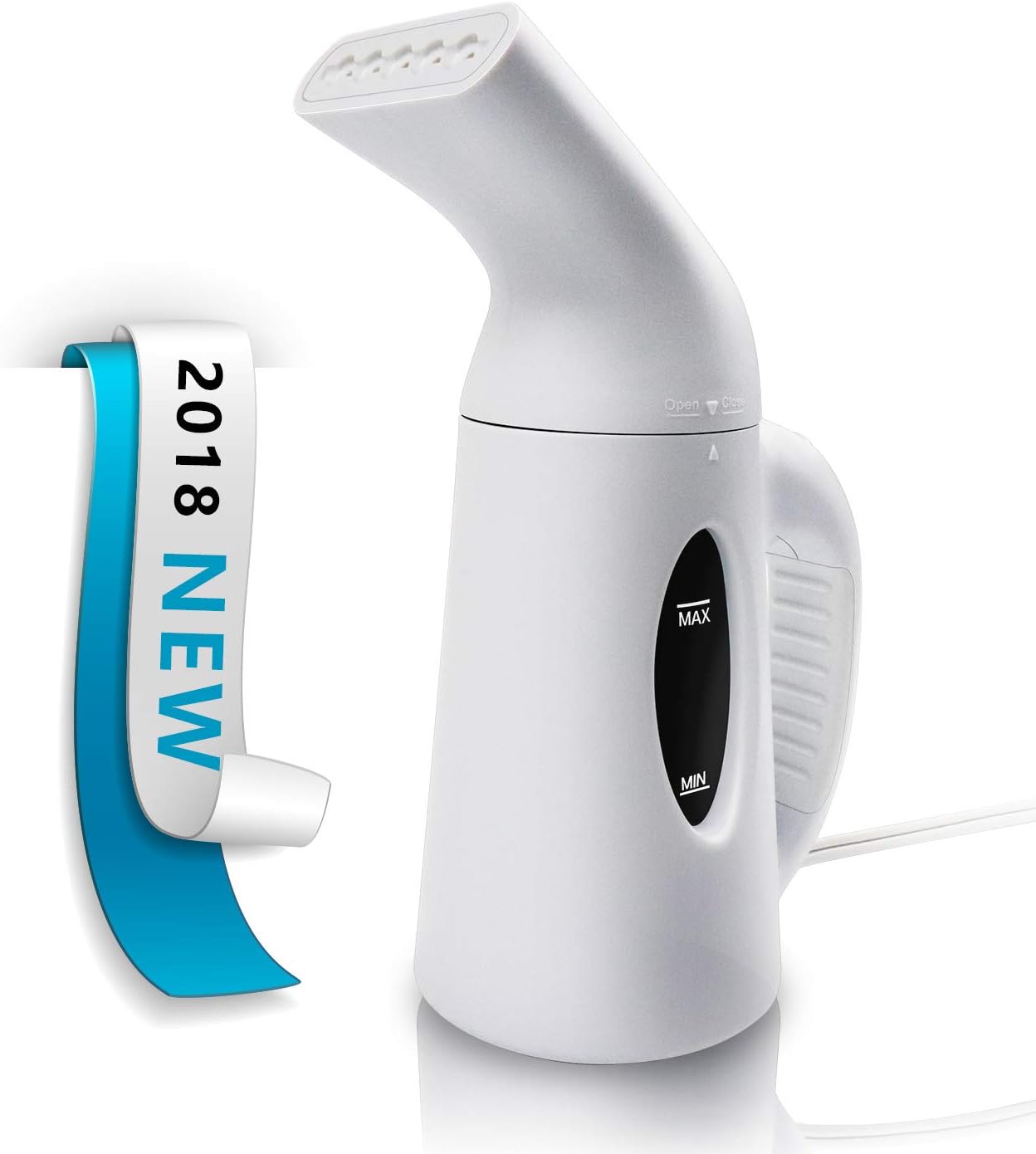 Suwikeke Handheld Pressurized Steam Cleaner and Sanitizer/Powerful Multi-Purpose Steamer, Stains, Grease, Mold, etc. and Disinfects/Removes Wrinkles from Garments, Black