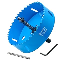 4-1/4 Inch Hole Saw with Arbor for Metal and Wood