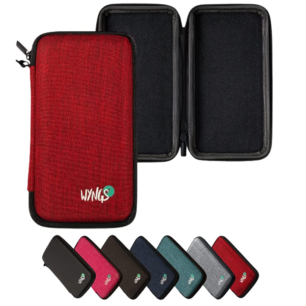 WYNGS Protective Case Red compatible with Calculator TI-84 Plus CE-T Python Edition