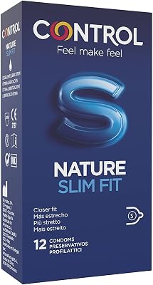 Nature SlimFit Preservativos Ajustados de Látex Natural - 12 Preservativos