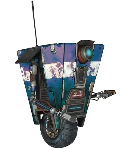 Amazon.com: NECA Borderlands 4 Inch Action Figure Claptrap : Toys