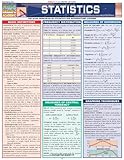 Statistics Laminate Reference Chart: Parameters, Variables, Intervals, Proportions (Quickstudy: Academic )