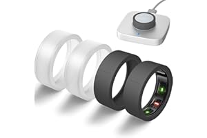 BandRain Ultra-Thin Covers Compatible with Oura Ring Gen 4/Oura Gen 3 Cover, Anti-Scratch Elastic Silicone Protector Case Smart Rings Accessories for ULTRAHUMAN Ring AIR Women Men, 4 Pack