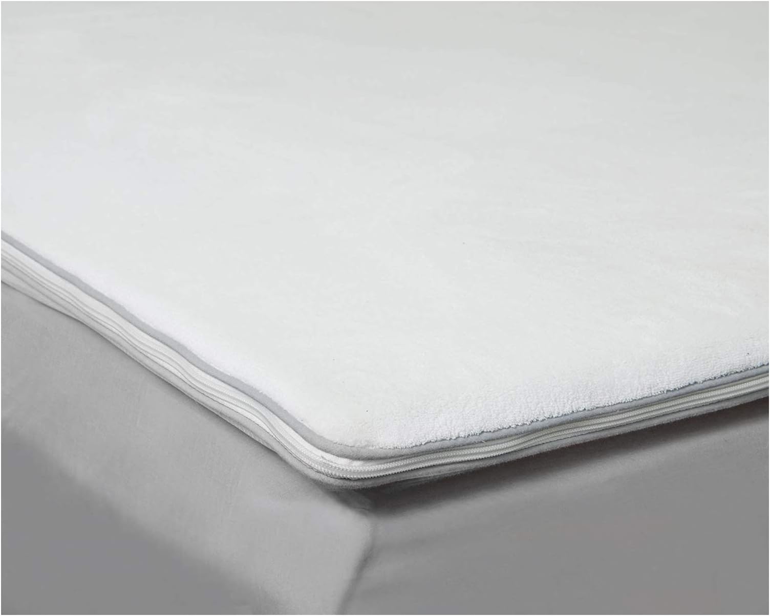 Original Sleep CompanyOriginal Sleep Company Reversible Cover for Memory Foam Mattress Topper in Single Polar Fleece and Air Relax Mesh Cover - Mattress Topper Not Included