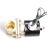 uxcell 2W-200-20 Direct Acting 3/4" DC 12V Water Oil Solenoid Valve