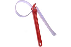 Maxsirui 12" Adjustable Nylon Strap Pipe Wrench Opener Disassembly Tool