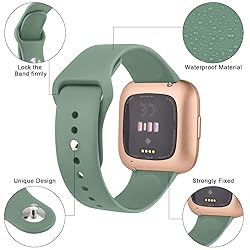Vancle Silicone Bands Compatible with Fitbit Versa
