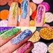 Glitter VOVCIG Craft Glitter Glitter Powder Shake Jars, Extra Fine Glitter in Large 10 Gram Bottles, 24 Multi Color Set