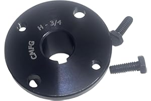 CMFG STB Split Taper Bushings H-3/4,3/4 inch Bore,Carbon Steel Material, H Type Split Locking Bushings for Pulleys/Sheaves