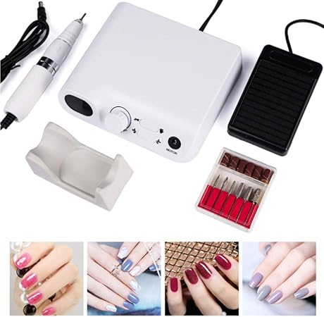 Amazon ネイルマシン 卓上式 電動 プロ セルフ 正逆回転 ジェルネイルオフ ネイルケア道具 ネイルドリル ネイルマシーン 爪手入れツール 3万回転 分 Zhuoyue ジェルネイル 通販