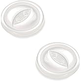 50 Pcs White Fish Eye Buttons 0.75 inch Sewing Buttons 2 Hole Pearl Round Plastic Replacement Bulk Supplies Ideal for Clothes Jeans Blouse Shirt Dress Skirt Shorts Decorative DIY Arts Crafts