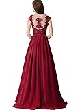 Women Chiffon Formal Gala Evening Gowns A-line