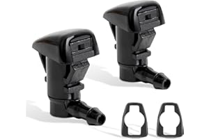 Belleone 2PCS Windshield Washer Nozzle Kit fit for 2011-2015 Ford F250 F350 F450 F550 Super Duty, Wiper Spray Nozzle Replacement for BC3Z-17603-A BC3Z17603A