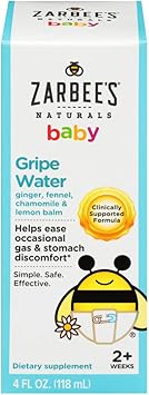 zarbee's gripe water ingredients