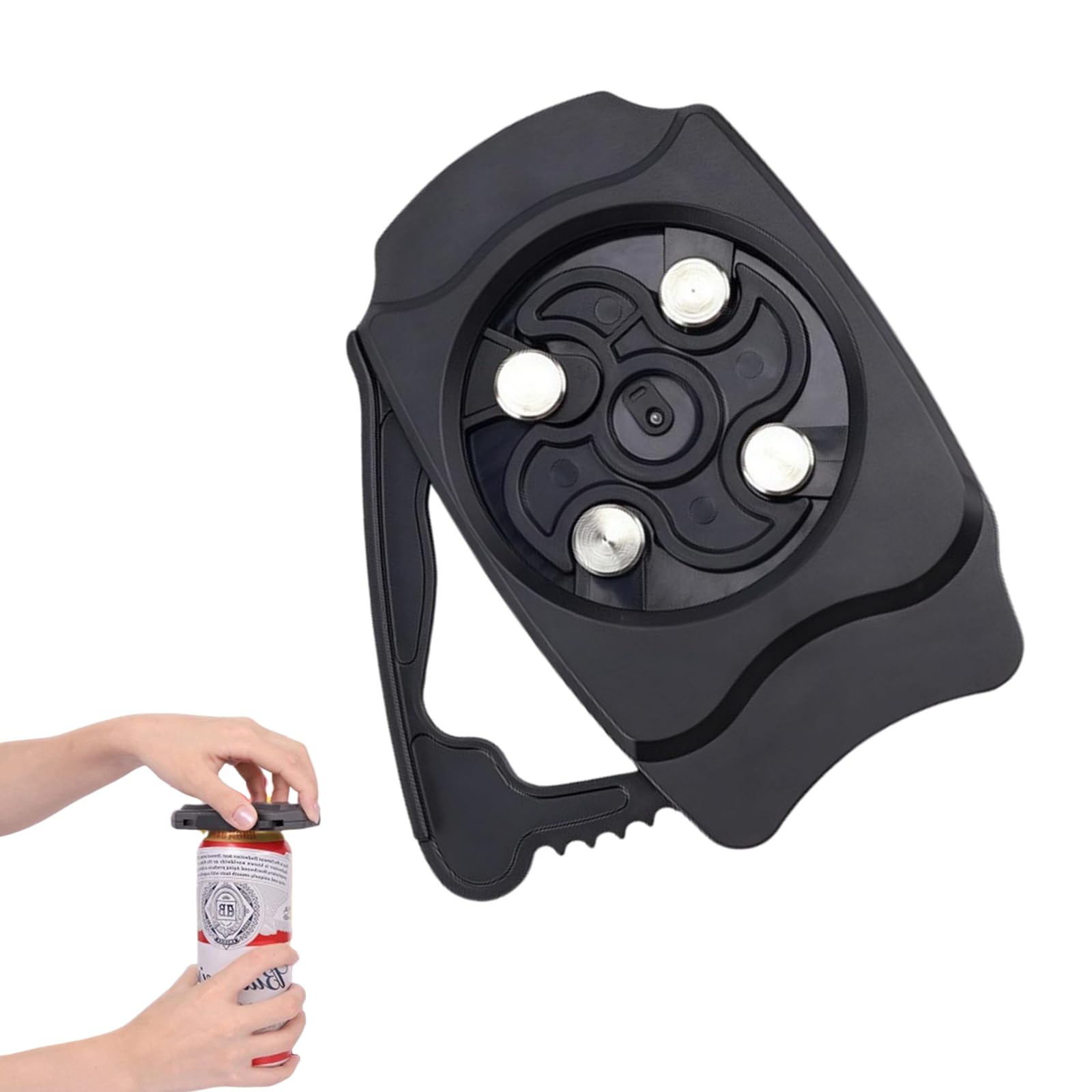 Photo 1 of 1 Pcs Soda Can Opener Professional Manual Can Top Remover for Home Kitchen Bar Outdoor Picnic