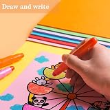 TYOREW 200 Sheets Coloured Paper A4 70gsm 20 Colors Double Sided Origami view 3