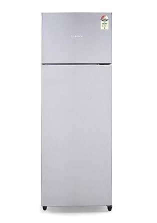 Bosch 288 L 3 Star Inverter Frost-Free Double Door Refrigerator (KDN30UL30I, Mettalic)