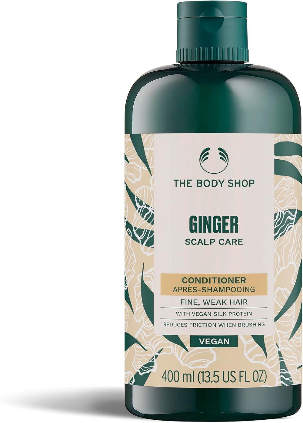The Body Shop Ginger Scalp Care Conditioner 400ml Vegan Haircare