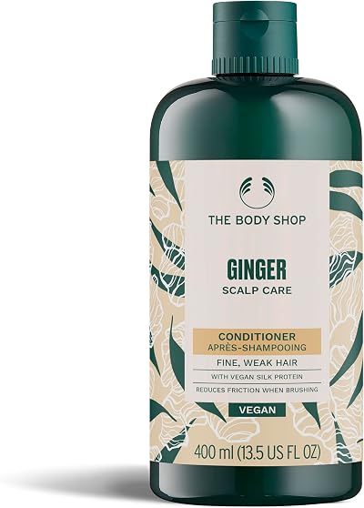 The Body Shop Ginger Scalp Care Conditioner 400ml Vegan Haircare