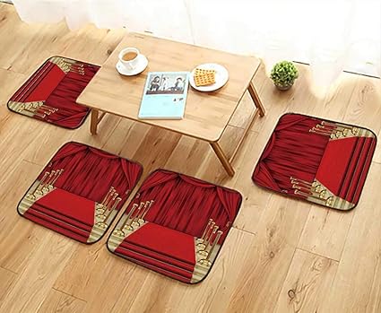 Amazon Com Jiahonghome Fillet Chair Cushion Render Of A Red