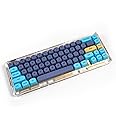 Idobao Blue Cat Ma Keycaps Kits for Mechanical Keyboard with 104 68 Number Keys with Dye-subbed ​Pbt Material