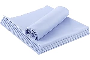 Record Cleaning Cloth, 6 Pack 12''x12'' Anti-Static Microfiber Towel by Gartopvoiz Lint-Free Cleaner for LP Record Vinyl, Glasses, TV Screen, Laptop