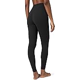 Colorfulkoala Women's Dreamlux High Waisted Workout Leggings 25" / 28" Inseam Yoga Pants with Pockets