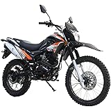 X-Pro Hawk 250 Dirt Bike Motorcycle Bike Dirt Bike Enduro Bike Motorcycle Bike(Black)