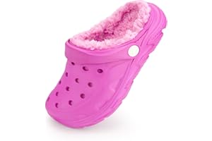 Nedaan Toddler Kids Clogs Winter Clogs for Boys Girls Comfortable Slip on Sandals Beach Pool Slipper