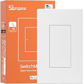 SONOFF Zigbee Smart Light Switch, Required SONOFF Zigbee Hub, Interruptor Inteligente, Smart Switch No Neutral or with Neutral, Voice Control with Alexa Google Home, Zigbee Switch ZBM5-1C-120W