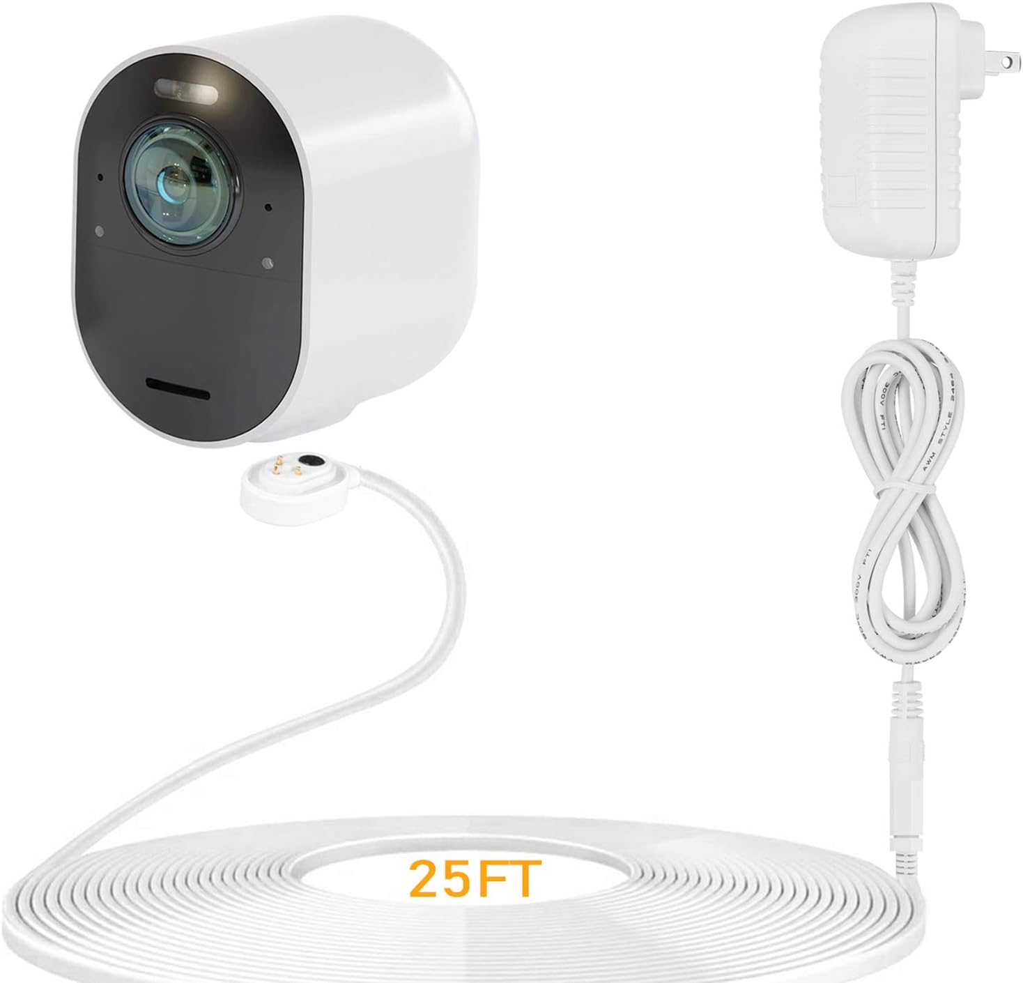 arlo 25 ft charging cable