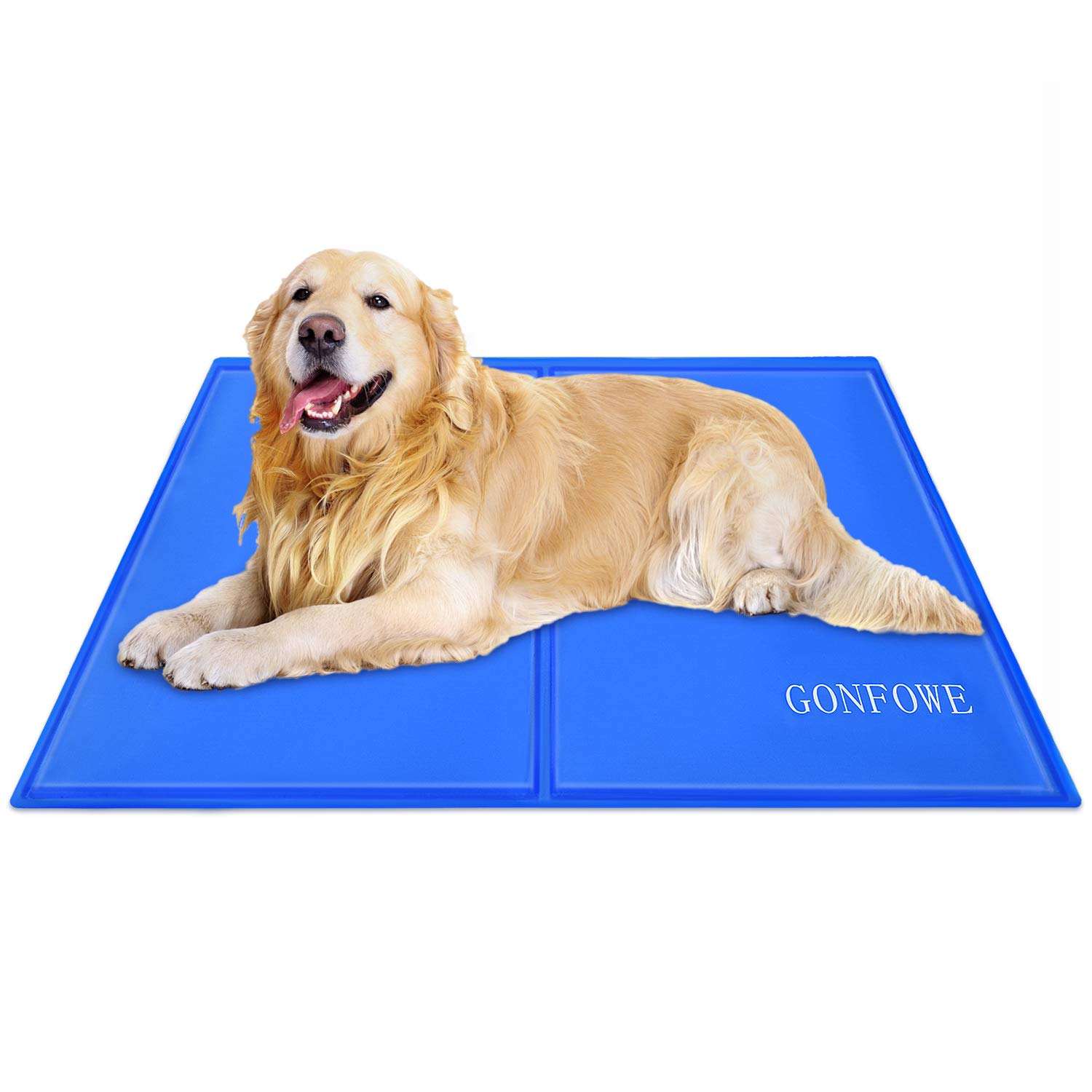 Pet Dog Cooling Mat，Durable Pet Cool Mat Non-Toxic Gel Self Cooling Pad,Pets Summer Sleeping Mattress Accessories for Cats Puppy Home (XL)