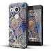 Nexus 5x case,Lizimandu TPU 3d pattern Case for Nexus 5x(Blue Flower)