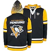 FE NHL unisex-adult Pittsburgh Penguins Lace Up Hoodie