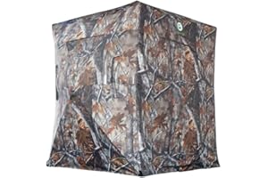 V VENATIC OUTDOORS LIVE FOR THE HUNT VENATIC 6' Tripod Hunting Tower Blind, 2 Person Hunting Stand with 4' x 4' Platform for Deer Hunting, Antelope and Elk