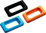 Kingston XS SSD Rubber Sleeve 3 Pack Black Blue Orange SNA-XSR1-3P view 2