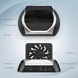 FIDECO Hard Drive Docking Station NVME SSD SATA HDD Cooling Fan USB C 10Gbps view 7