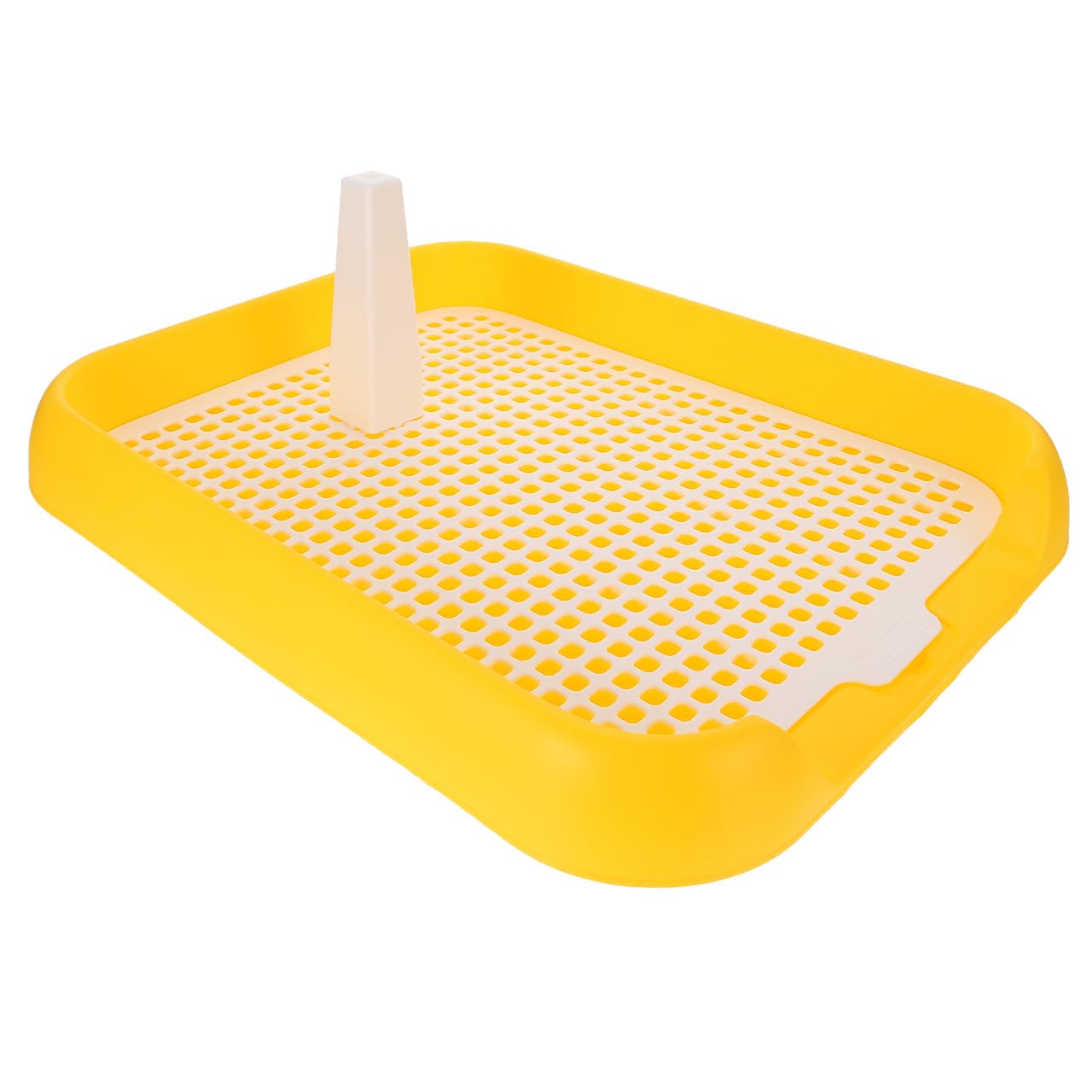 ULTECHNOVO Dog Potty Tray, Pet Toilet Training for Potty Tray Mesh Pets Toilet Grid Rabbit Litter Pink Pee Pads for Pee Pad Holder Mesh Poo Indoor Dog
