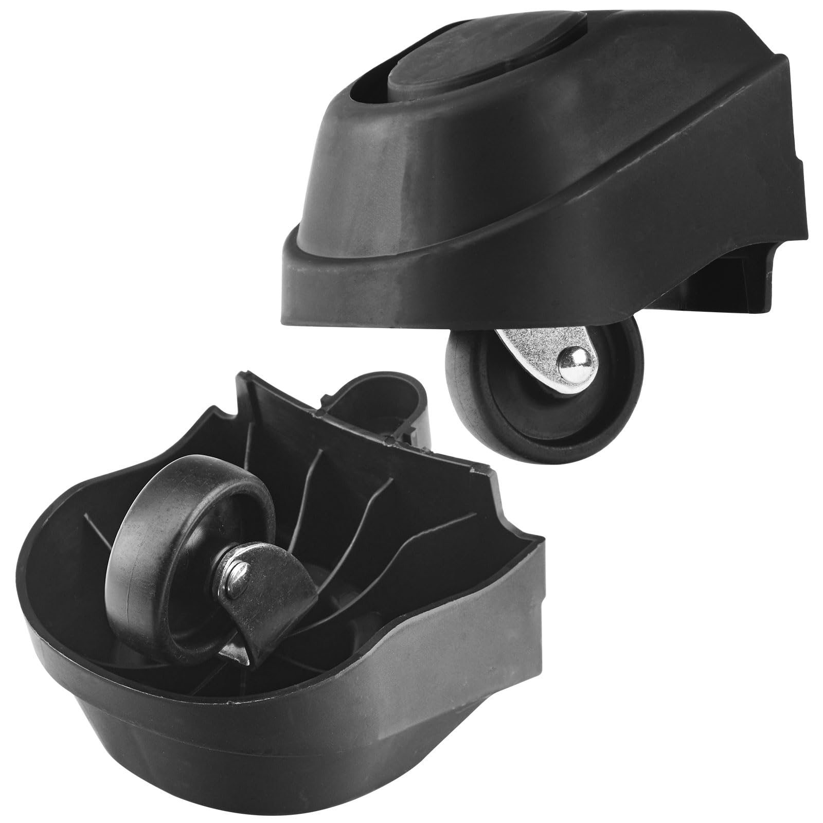 Photo 1 of 2 Pack 12388 Foot Caster & 12293 Caster Kit Compatible with Rid-GID 6 & 16 Gal Wet/Dry Vac Casters Wheels for Plate-Casters - Suitable for Part 20-Gallon Rigid Vacuum