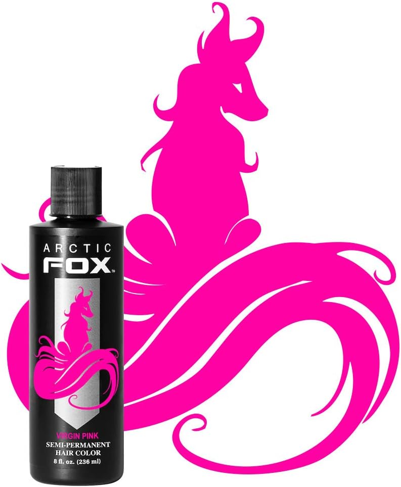 Arctic Fox Semi Permanent Hair Dye - Virgin Pink 8 oz