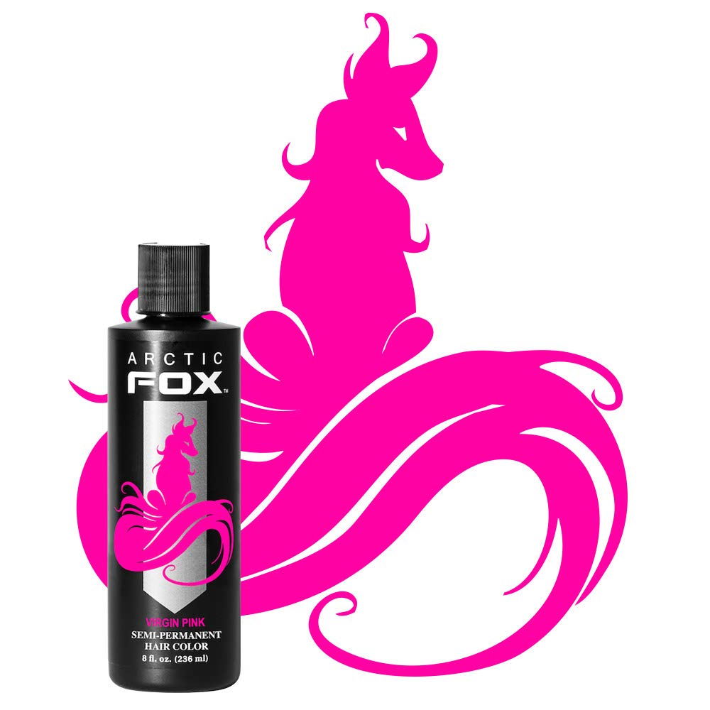 Arctic Fox Semi Permanent Hair Dye - Virgin Pink 8 oz