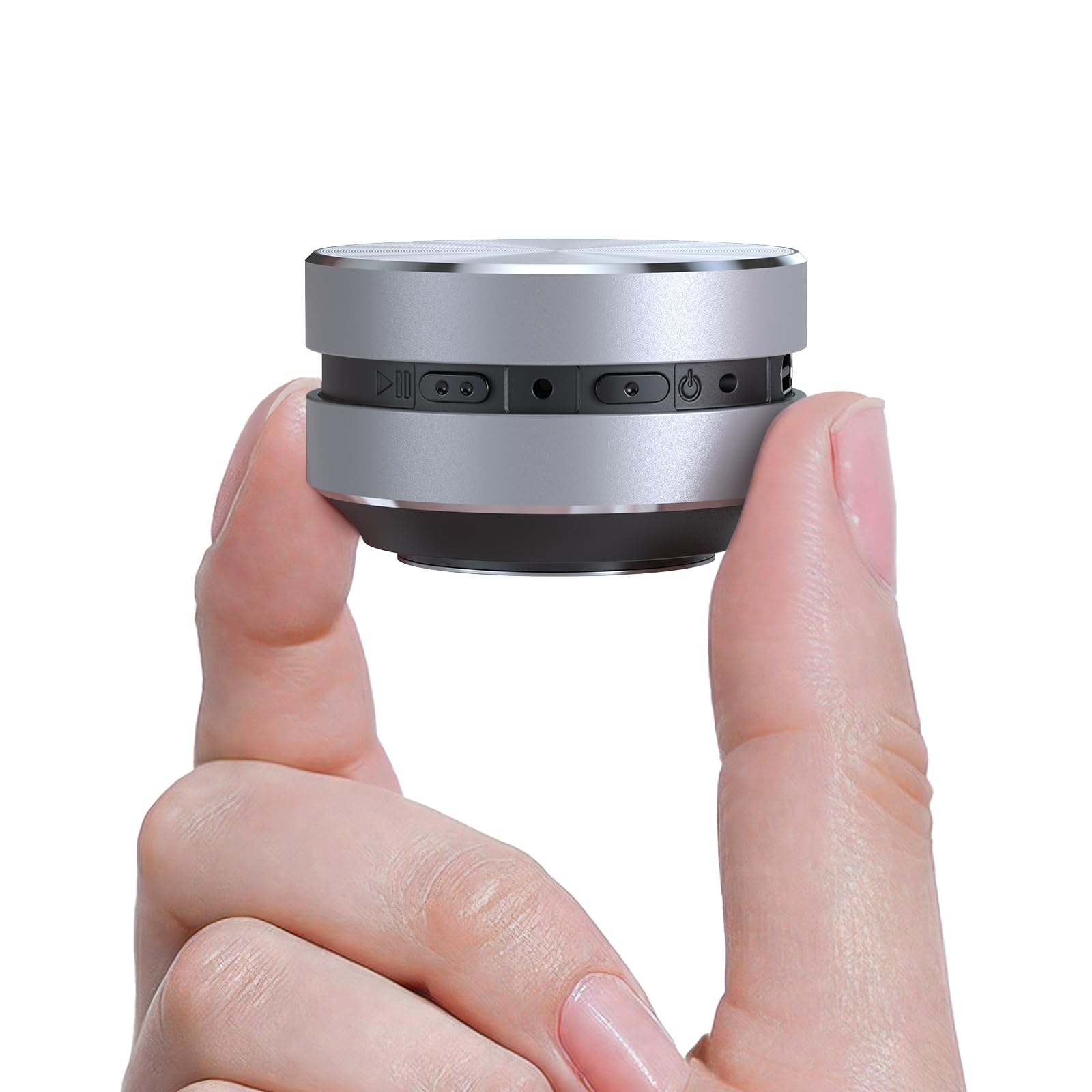 Docooler Speaker Bone Conduction Portable Speaker,Built-in Microphone,FM Radio