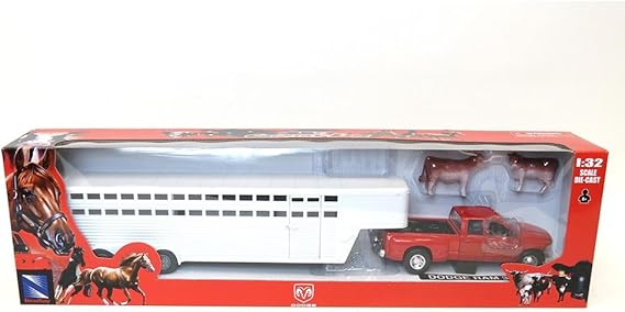 power wheels truck and horse trailer