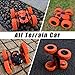 RC Stunt Cars for Kids Remote Control Car Double Sided 360°Rotating Radio Controlled Car High Speed RC Truck Off Road Crawler Rechargeable Electric Toy for Boys Girls Birthday Xmas Gifts Orange