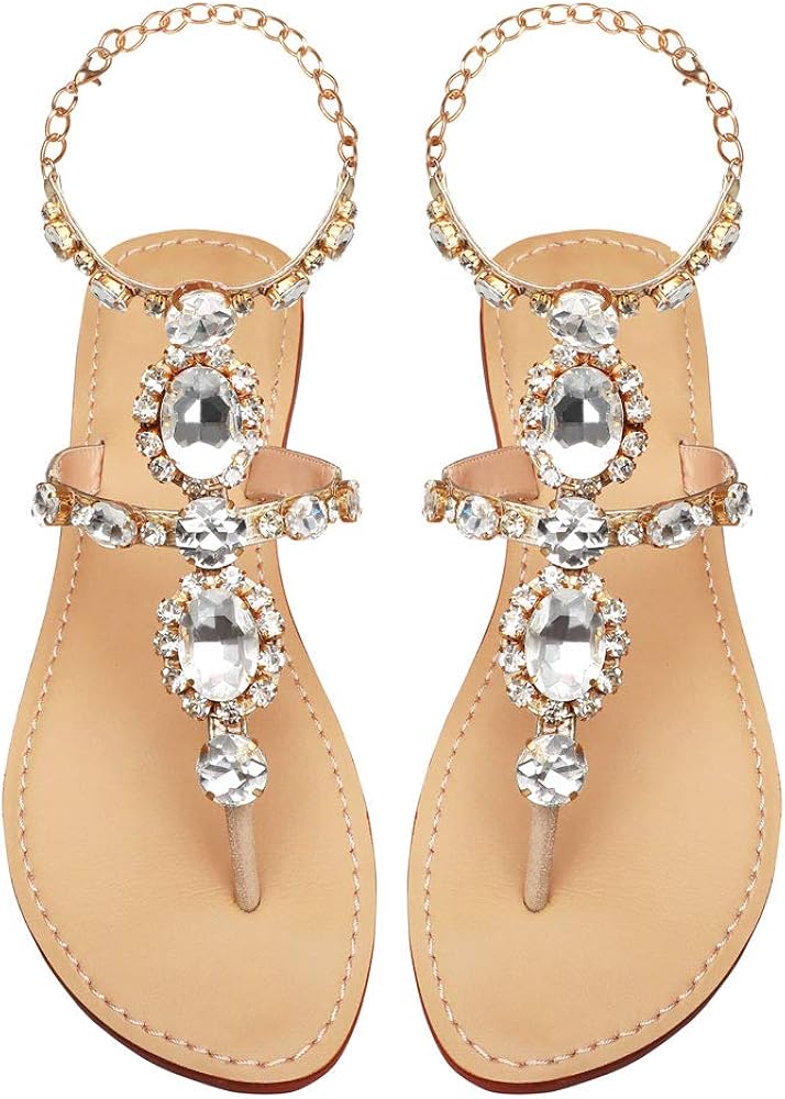 jeweled sandals for wedding