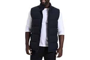 Mlgaril Men'S Winter Lightweight Puffer Vest Sleeveless Jacket Casual Puffy Vests